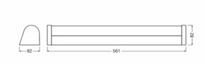 Ledvance LED-Leuchte 60cm 840 LN MR #4099854401794