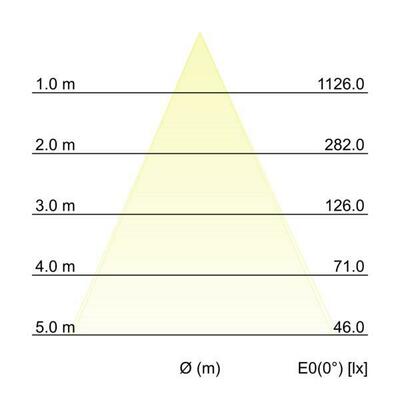 Brumberg Leuchten LED 48V Schienenstrahler dimmbar 43130083