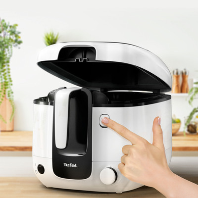 Tefal Fritteuse Super Uno Access FR 3101 weiß