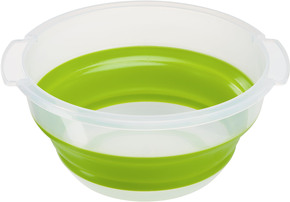Emsa Falt-Salatschleuder BASIC trans/gn 4L