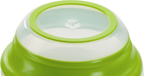 Emsa Falt-Salatschleuder BASIC trans/gn 4L