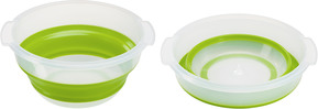 Emsa Falt-Salatschleuder BASIC trans/gn 4L