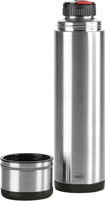 Emsa Isolierflasche 1,0L MOBILITY 1L sw/ant