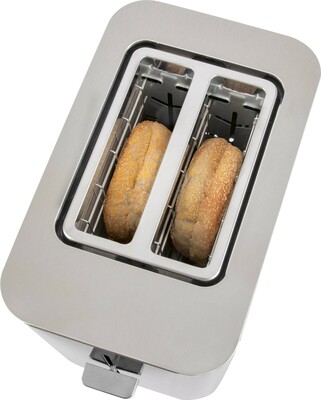 PROFI COOK Toaster 2 Scheiben,Sensor T PC-TA 1250 inox