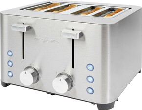 PROFICOOK Toaster 4 Scheiben PC-TA 1252 inox