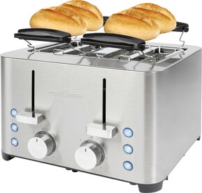 PROFICOOK Toaster 4 Scheiben PC-TA 1252 inox