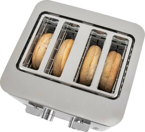 PROFICOOK Toaster 4 Scheiben PC-TA 1252 inox