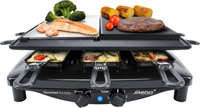 Steba Raclette Made in Germany RC 8 Black Steel