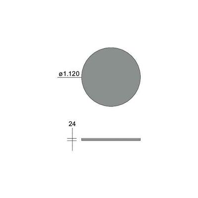 Brumberg Leuchten Akustikpaneel D1200mm charcoal 85721542