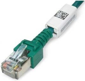 Dätwyler IT Infra Kabelclip 2D weiss Kabelbeschriftung 400312 (VE50)