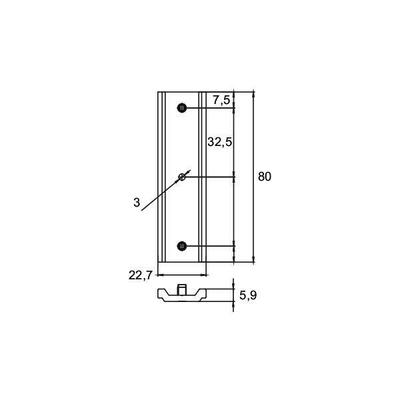 Brumberg Leuchten Stabilisierungsplatte 88488600