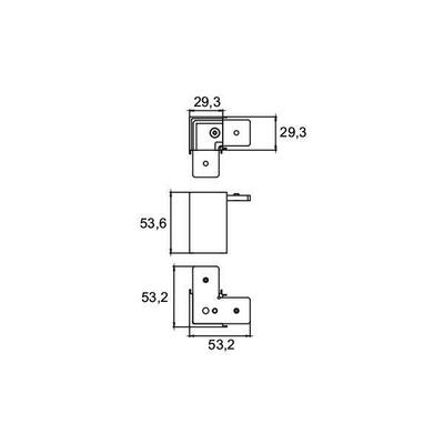 Brumberg Leuchten Eckverbinder 90° 88489180
