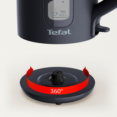 Tefal Wasserkocher Morning BLACK KNIGHT KO2M08