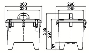 Bals Elektrotech. CEE-Steckdosen-Kombination 5204216