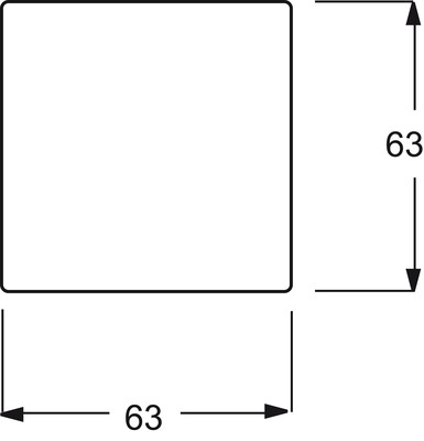 Busch-Jaeger Wippe mit Aufdruck graumetallic 1786/11-803
