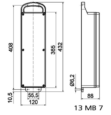 Bals Elektrotech. CEE-Steckdosen-Kombination 530321