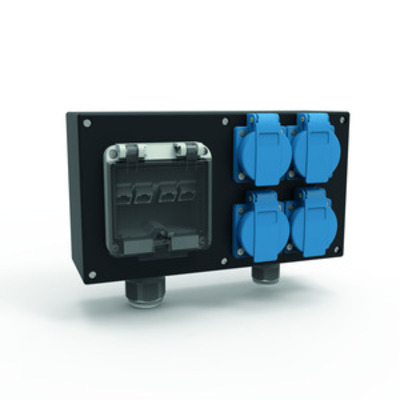 Bals Elektrotech. CEE-Steckdosen-Kombination 5401046