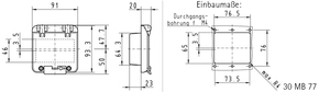 Bals Elektrotech. BetätigungsklappeIP44 5890