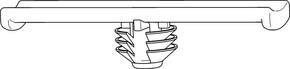 HellermannTyton TapeClip schwarz TC5FT6S-PA#150-95500