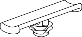 HellermannTyton TapeClip schwarz TC5FT6S-PA#150-95500