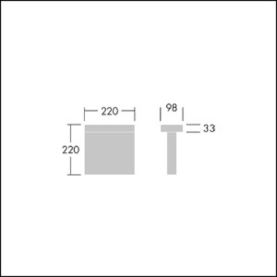 Thorn LED-Poller 220mm 930, anthrazit AXYL GREET #96801468