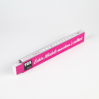 TOX-Dübel-Techn. Meterstab 2m pink 09969002/T