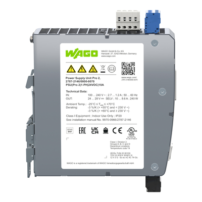 WAGO GmbH & Co. KG Stromversorgung Pro 2,1 phasig 2787-2146/000-070