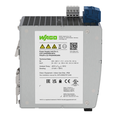 WAGO GmbH & Co. KG Stromversorgung Pro 2,1 phasig 2787-2448/000-070