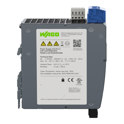 WAGO GmbH & Co. KG Stromversorgung Pro 2,3-phasig 2787-2347/000-070