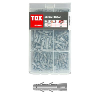 TOX-Dübel-Techn. Standard-Sortiment Miniset Beton STK(VE245)