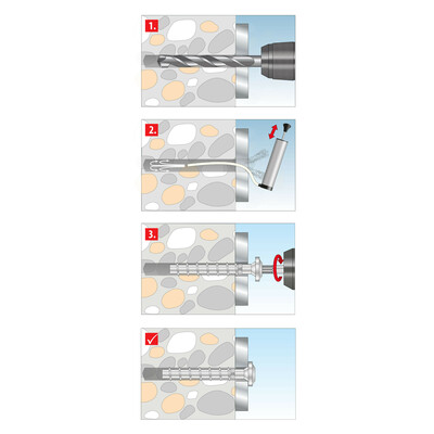 TOX-Dübel-Techn. Betonschraube Sumo Max 1 FK 6x40(VE100)