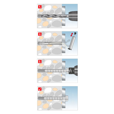 TOX-Dübel-Techn. Betonschraube Sumo Max 1 KB 10x100