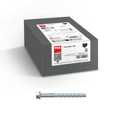 TOX-Dübel-Techn. Betonschraube Sumo Max 1 KB 10x120(VE25)