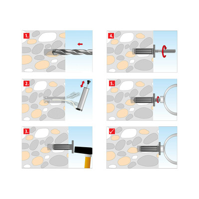 TOX-Dübel-Techn. Schallschutzdübel Sonic KB 12/40 KT