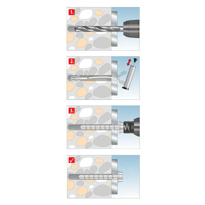 TOX-Dübel-Techn. Betonschraube Sumo Max 1 KB 12x80