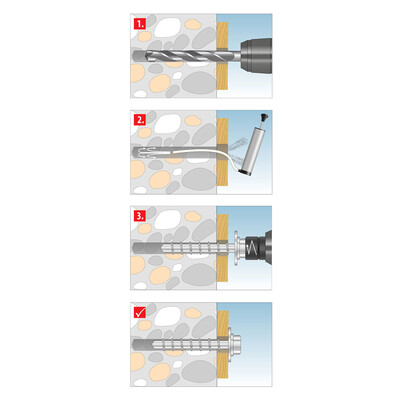 TOX-Dübel-Techn. Betonschraube Sumo Max 1 KB-U 10x280(VE25)