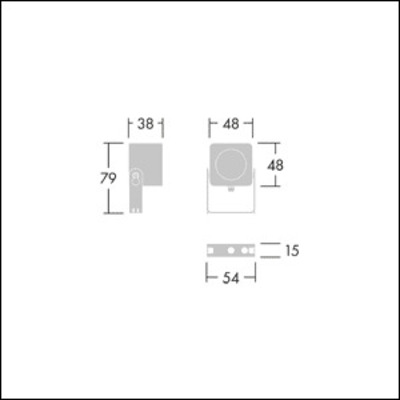 Thorn LED-Anbaustrahler 830 CAELON S3x #21013594