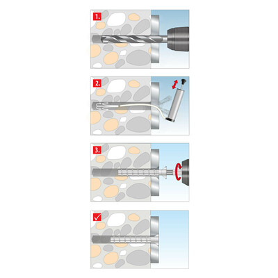 TOX-Dübel-Techn. Betonschraube Sumo Max 1 SK A4 10x90