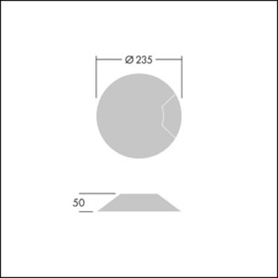 Thorn LED-Anbauleuchte 830 CESAR EDGE #96800635