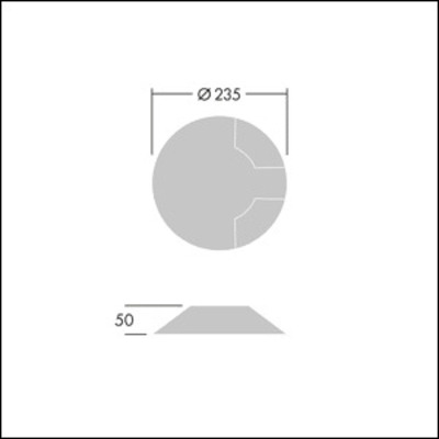 Thorn LED-Anbauleuchte 830 CESAR EDGE #96800647