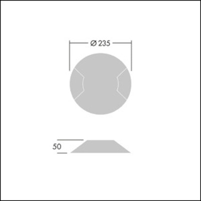 Thorn LED-Anbauleuchte 830 CESAR EDGE #96800671
