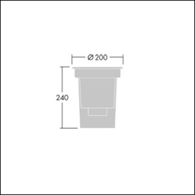 Thorn LED-Bodeneinbauleuchte 930 CESAR OPER #96801527