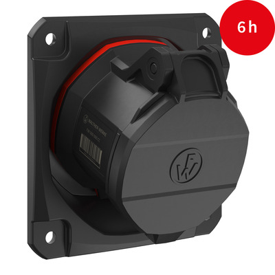 Walther Werke CEE NEO Anbaudose schräg 32A 4P 6h IP54 FW532406CC