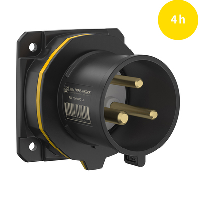 Walther Werke CEE NEO Anbaugerätestecker gerade 32A 3P 4h FW630304CC
