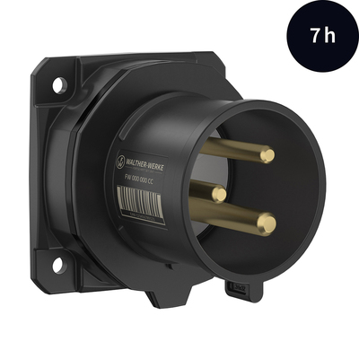 Walther Werke CEE NEO Anbaugerätestecker gerade 32A 3P 7h FW630307CC