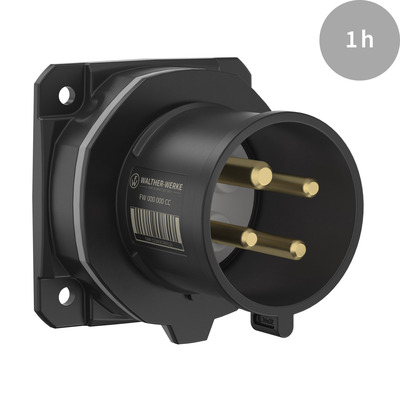 Walther Werke CEE NEO Anbaugerätestecker gerade 32A 4P 1h FW630401CC
