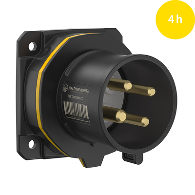 Walther Werke CEE NEO Anbaugerätestecker gerade 32A 4P 4h FW630404CC