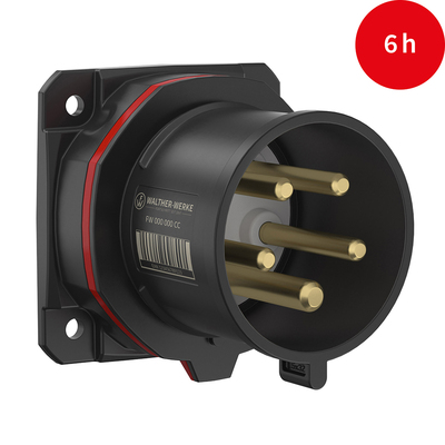 Walther Werke CEE NEO Anbaugerätestecker gerade 32A 5P 6h FW630506PH