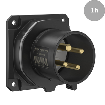 Walther Werke CEE NEO Anbaugerätestecker gerade 32A 4P 1h FW631401CC