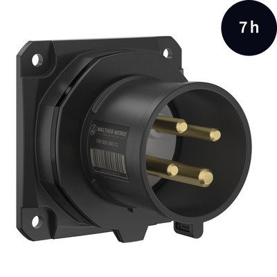 Walther Werke CEE NEO Anbaugerätestecker gerade 32A 4P 7h FW631407CC
